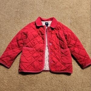 𝅺baby Gap Girl's Pink Lightweight Jacket, Size 5 years